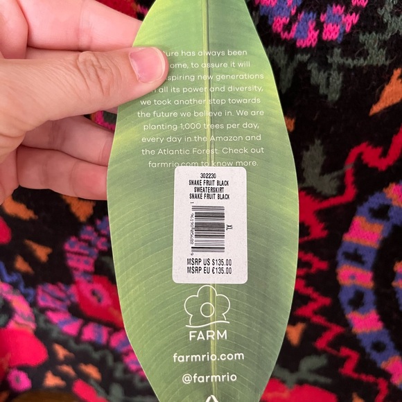 FARM Rio Colorful Patterned Mini Skirt - Picture 5 of 6